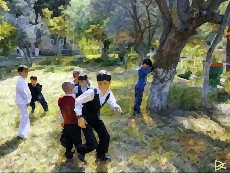 jeux de plein-air par Dan Kopel
