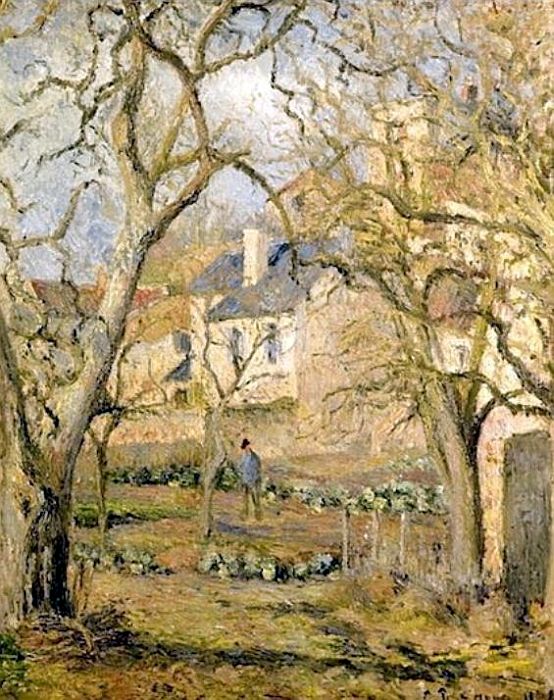 Le jardin potager par Pissaro